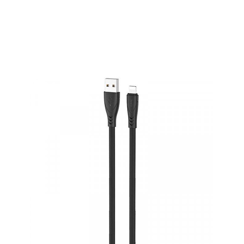 USB кабель Hoco X42 Soft Silicone Lightning black