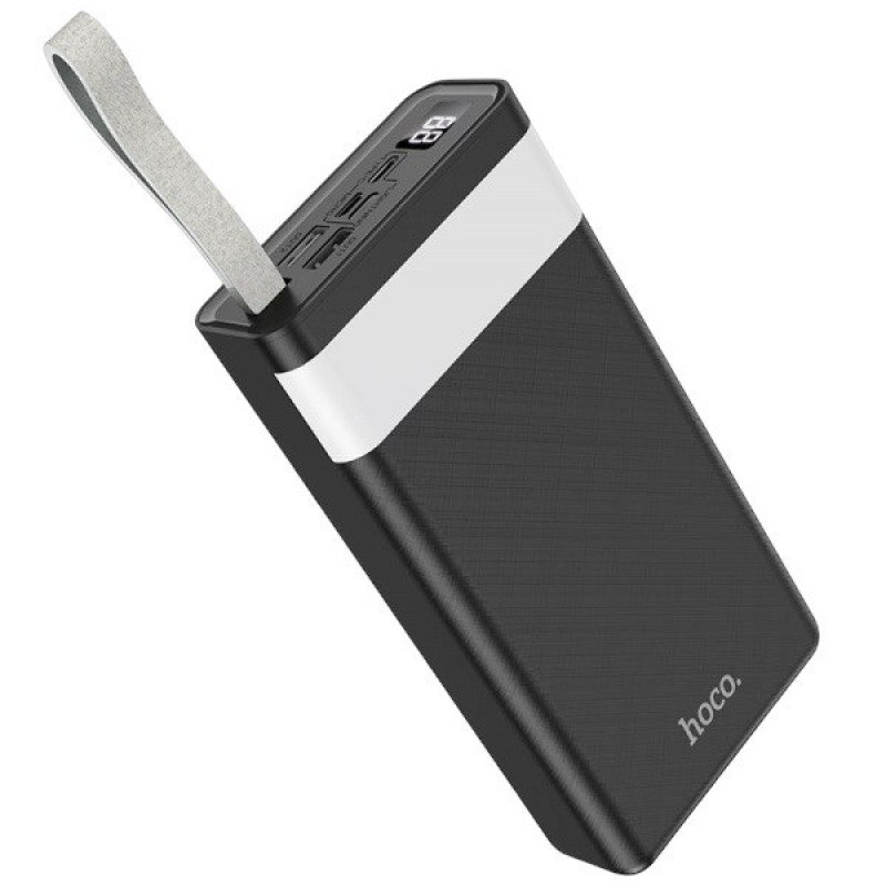 Зовнішній акумулятор Hoco J73 30000 mAh black