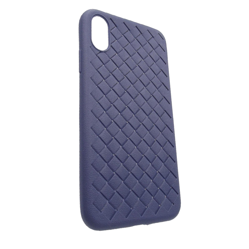 Накладка Knitted iPhone XS Max blue