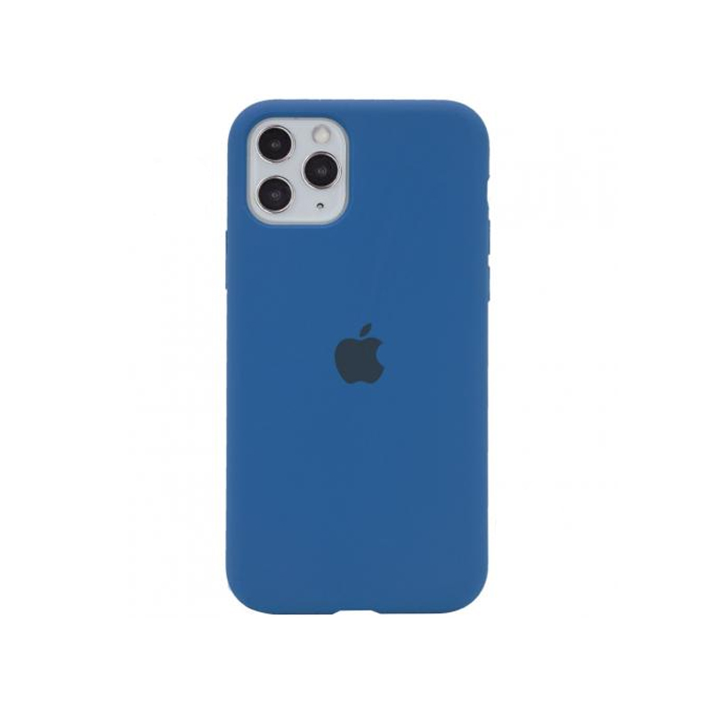 Накладка Original Silicone Case iPhone 11 Pro blue navy