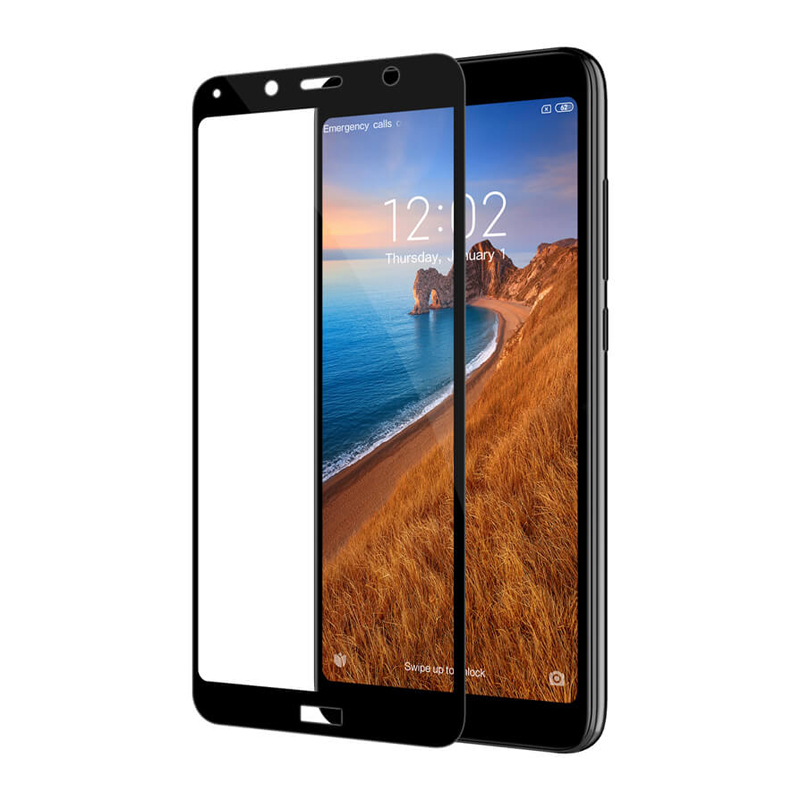 Захисне скло Glass Xiaomi Redmi 7A Polymer Nano black