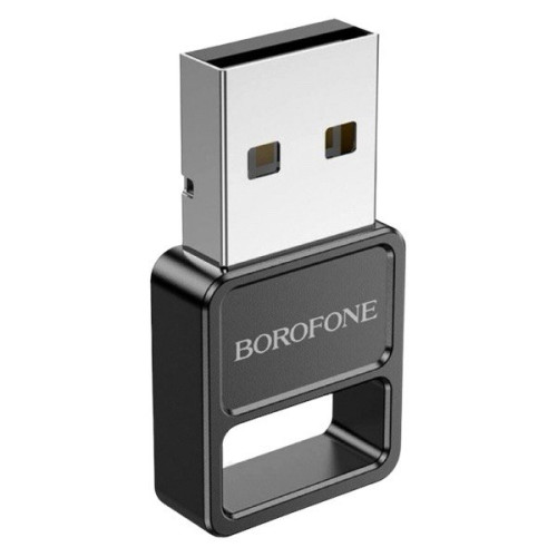 USB Bluetooth адаптер Borofone DH8 black USB Bluetooth адаптер Borofone DH8 black