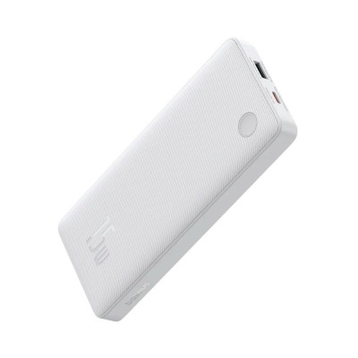 Зовнішній акумулятор Baseus Airpow Litel 15W 10000mAh white P10067500213-00 Зовнішній акумулятор Baseus Airpow Litel 15W 10000mAh white P10067500213-00