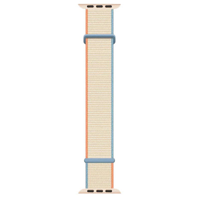Ремінець для Apple Watch Nylon Strap 42, 44, 45, 49 white Ремінець для Apple Watch Nylon Strap 42, 44, 45, 49 white