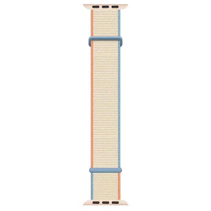Ремінець для Apple Watch Nylon Strap 42, 44, 45, 49 white