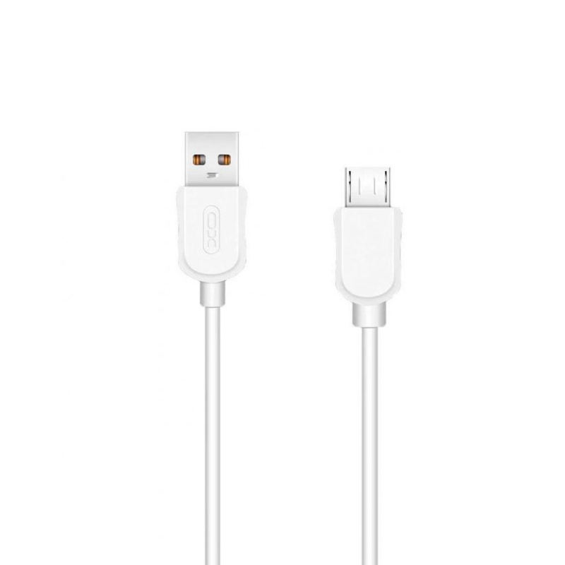 USB кабель XO NB41 microUSB white