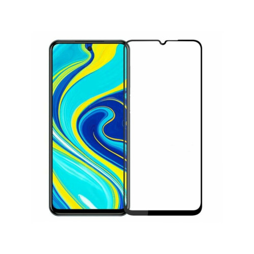 Захисне скло Glass Xiaomi Redmi 9, Poco M2, Poco M2 2021 Full Glue black