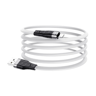 USB кабель Hoco X53 Silicone Lightning white USB кабель Hoco X53 Silicone Lightning white