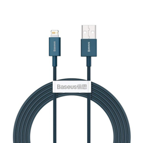 USB кабель Baseus CALYS-C03 Lightning blue 2m USB кабель Baseus CALYS-C03 Lightning blue 2m