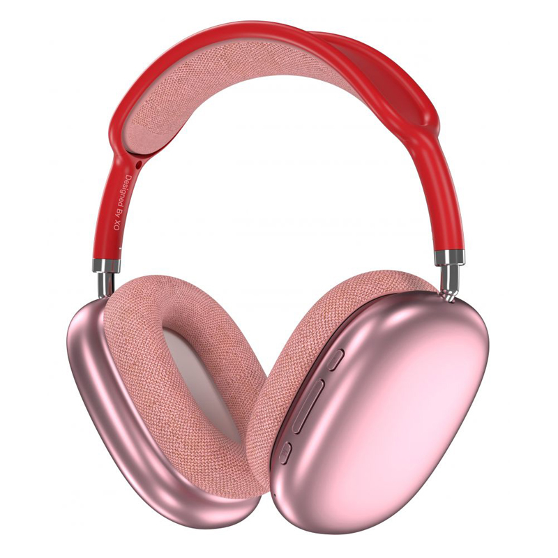 Навушники Bluetooth XO BE25 накладні pink