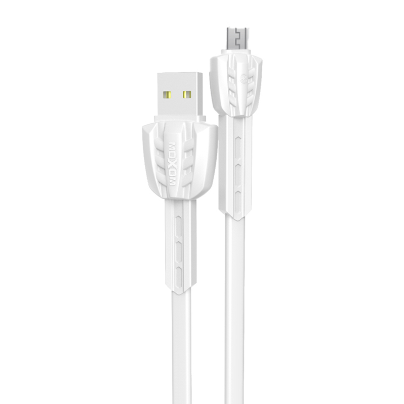 USB кабель Moxom MX-CB26 microUSB white
