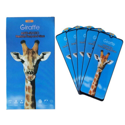 Захисне скло Glass Samsung A05, A055, A05S, A057, A07, M05, Redmi 13C, Realme C53 Full Glue black