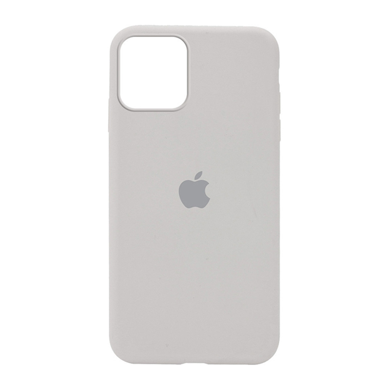 Накладка Original Silicone Case iPhone 12, 12 Pro granny gray