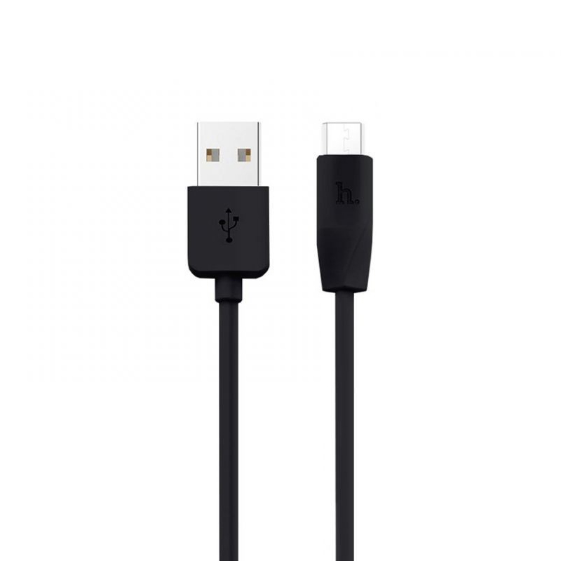 USB кабель Hoco X1 Rapid microUSB black
