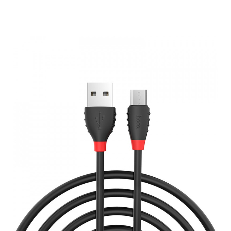 USB кабель Hoco X27 Excellent charge microUSB black