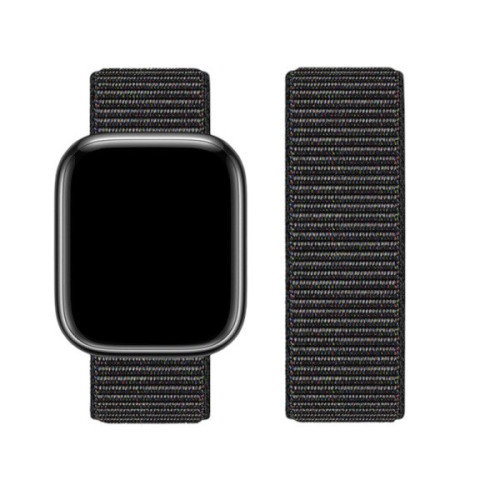 Ремінець для Apple Watch Hoco iWatch WA02 42, 44, 45, 49 black