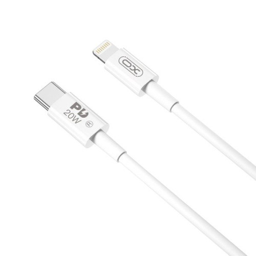 USB кабель XO NB-Q189B Type-C на Lightning white 2m USB кабель XO NB-Q189B Type-C на Lightning white 2m
