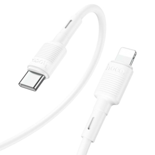 USB кабель Hoco X83 Type-C to Lightning white USB кабель Hoco X83 Type-C to Lightning white
