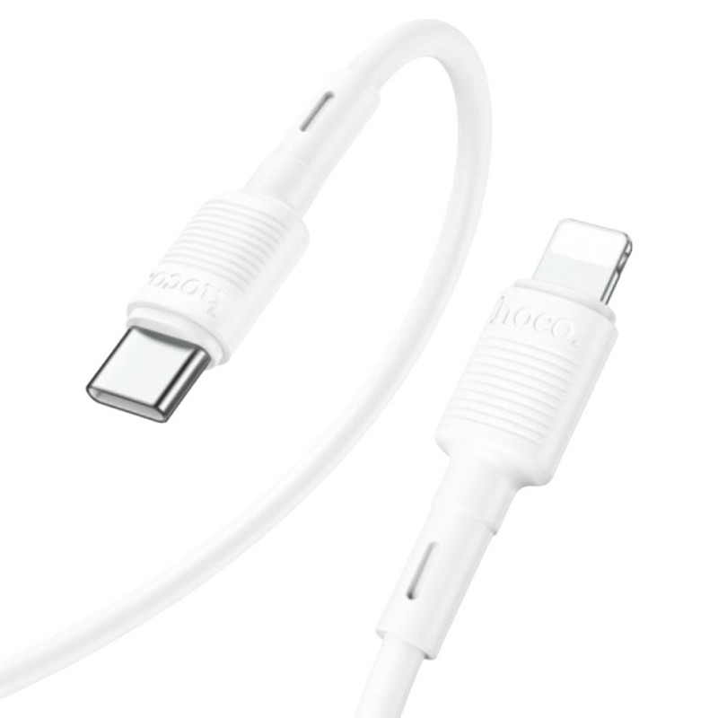 USB кабель Hoco X83 Type-C to Lightning white