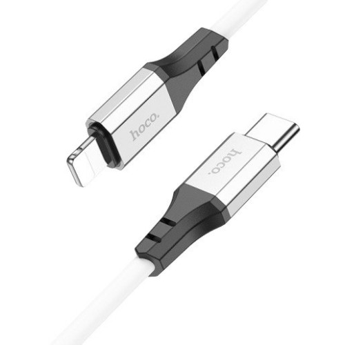 USB кабель Hoco X86 Type-C to Lightning white USB кабель Hoco X86 Type-C to Lightning white