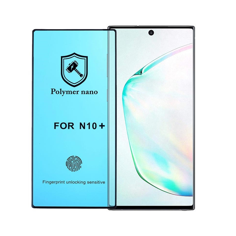 Захисне скло Glass Samsung N975 Galaxy Note 10 Plus Polymer black