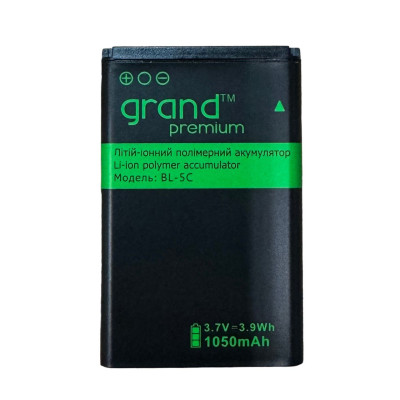 Акумулятор Nokia BL-5C Grand Premium