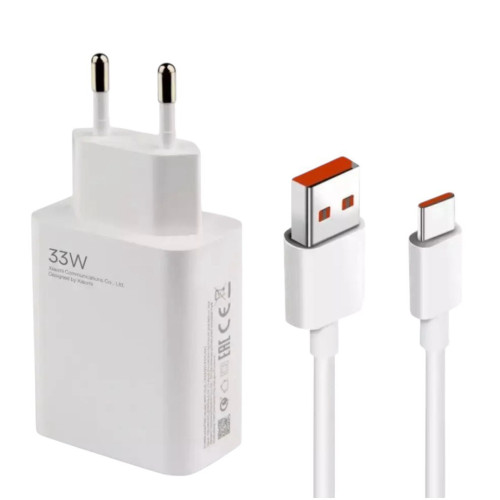 Зарядний пристрій з кабелем Type-C 33W white Зарядний пристрій з кабелем Type-C 33W white