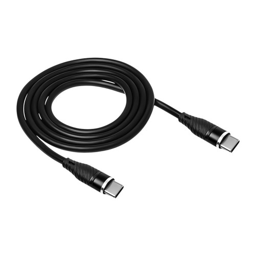USB кабель Walker C735 Type-C to Type-C 65W black 2m USB кабель Walker C735 Type-C to Type-C 65W black 2m