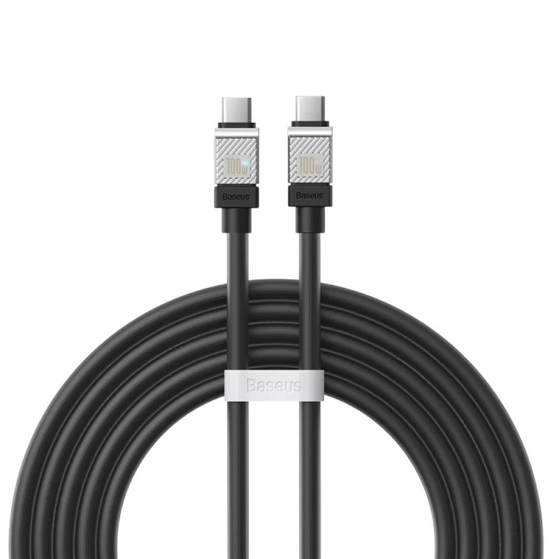 USB кабель Baseus Type-C to Type-C CAKW000301, 100W black 2m