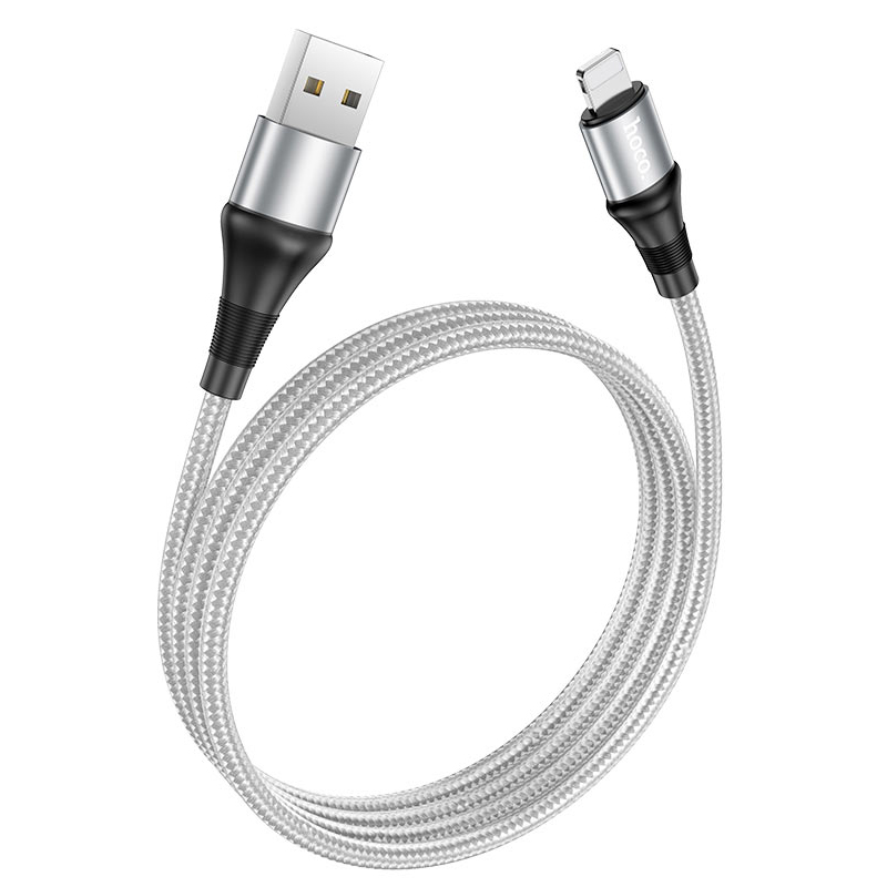 USB кабель Hoco X50 Excellent Lightning gray