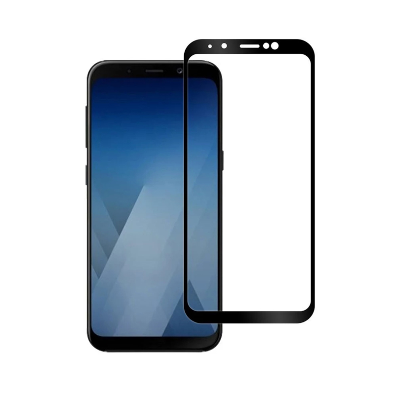 Захисне скло Glass Samsung A605 Galaxy A6 Plus 2018 9D black
