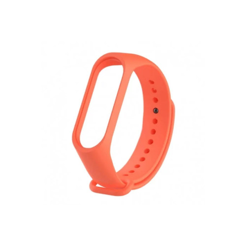 Ремінець для Xiaomi Mi Band 3, 4 silicone orange Ремінець для Xiaomi Mi Band 3, 4 silicone orange