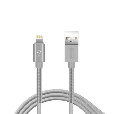 USB кабель XO NB27 Lightning grey USB кабель XO NB27 Lightning grey