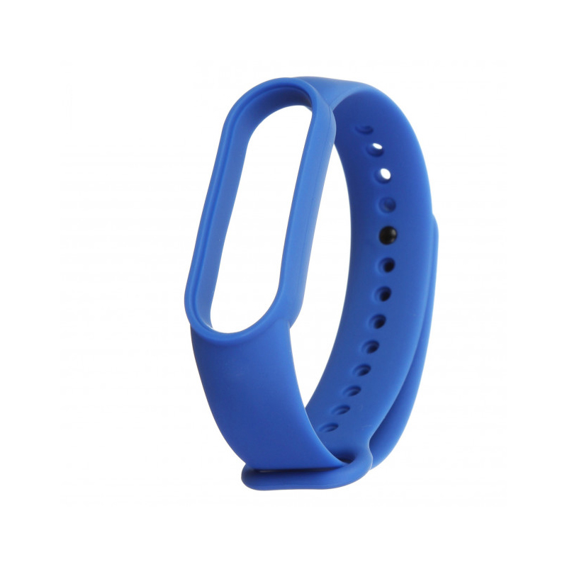 Ремінець для Xiaomi Mi Band 5, 6 silicone royal-blue