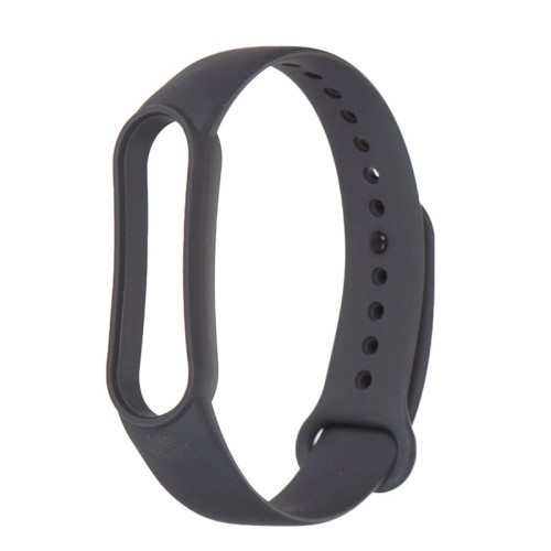Ремінець для Xiaomi Mi Band 5, 6 silicone dark-grey Ремінець для Xiaomi Mi Band 5, 6 silicone dark-grey