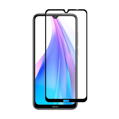 Захисне скло Glass Xiaomi Redmi Note 8T Full Glue black