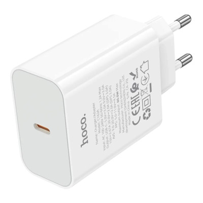 Зарядний пристрій Hoco C162A USB-C 40W white
