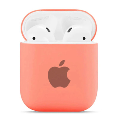 Чохол для Airpods, Airpods 2 Original Silicone water pink