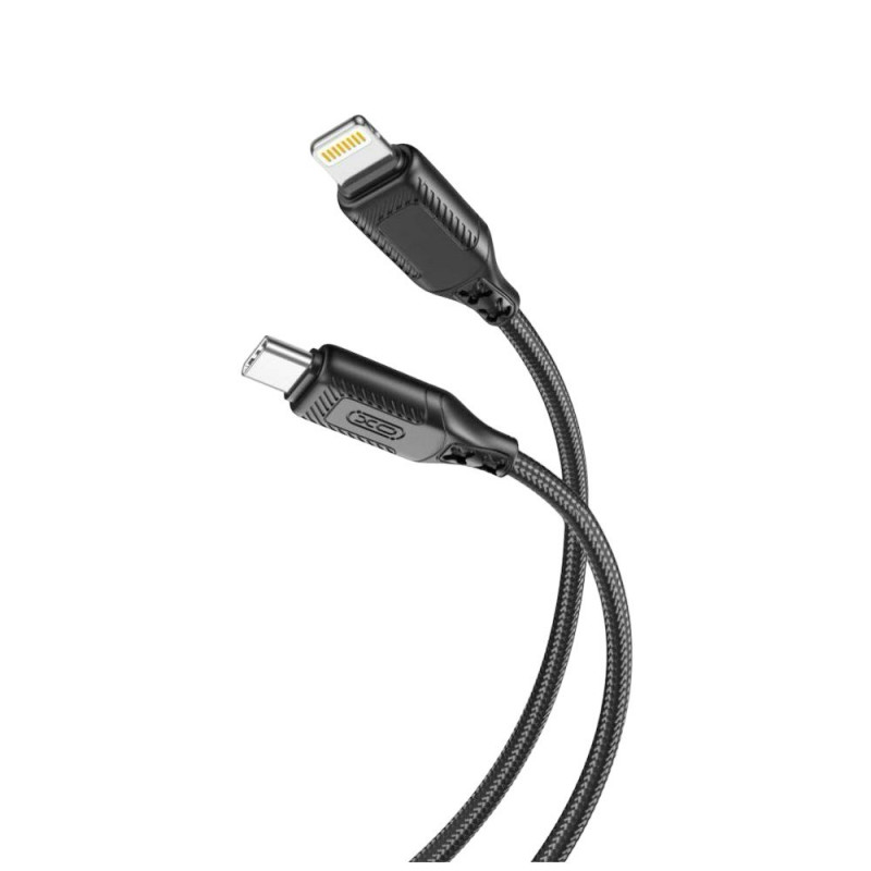 USB кабель XO NB-Q236A Type-C на Lightning PD black