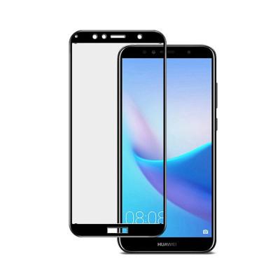 Захисне скло Glass Huawei Y6 2018, Honor 7A Pro Full Glue black Захисне скло Glass Huawei Y6 2018, Honor 7A Pro Full Glue black