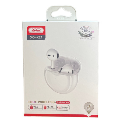 Навушники Bluetooth XO X21 white Навушники Bluetooth XO X21 white