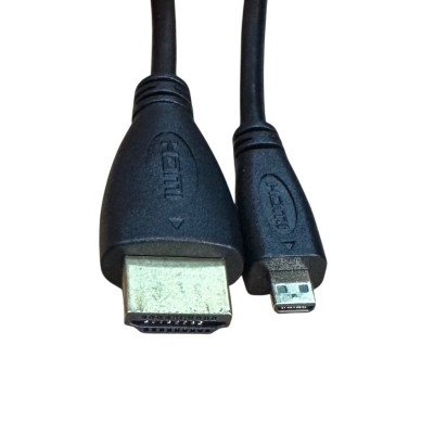 Кабель HDMI на HDMI micro A-D 1.5 метра black