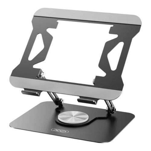 Настільний тримач XO C153 Metal Laptop Swivel Large Stand black Настільний тримач XO C153 Metal Laptop Swivel Large Stand black