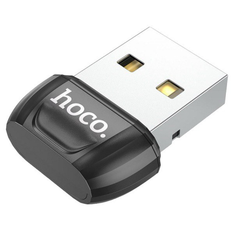 USB Bluetooth адаптер Hoco UA18 BT5.0 black