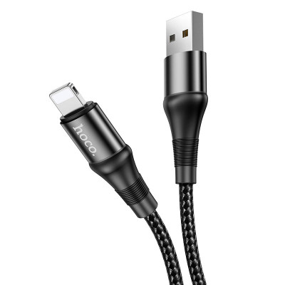 USB кабель Hoco X50 Excellent Lightning black USB кабель Hoco X50 Excellent Lightning black