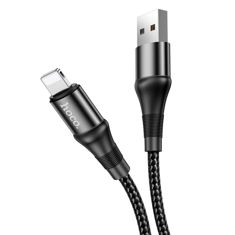 USB кабель Hoco X50 Excellent Lightning black