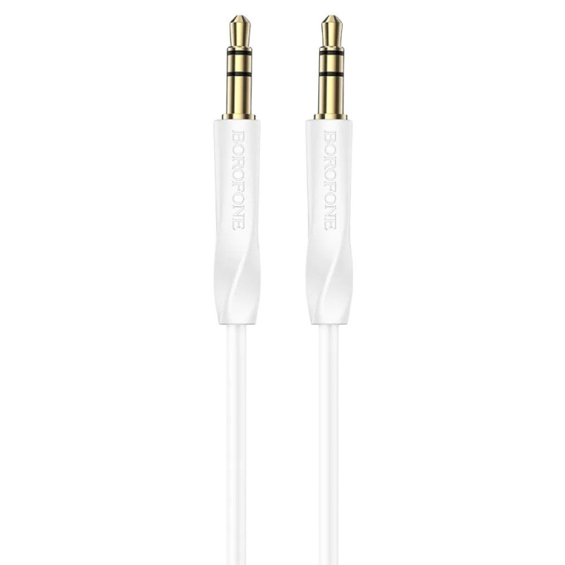 Аудіо-кабель Borofone BL16 AUX 3.5 мм white