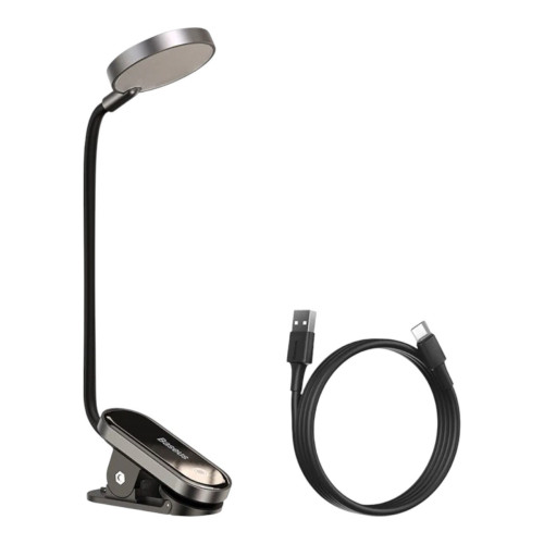 Лампа-кліпса Baseus Comfort Reading Mini Clip Lamp Dark Gray DGRAD-0G