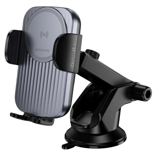 Автотримач Borofone BH222 wireless charging black
