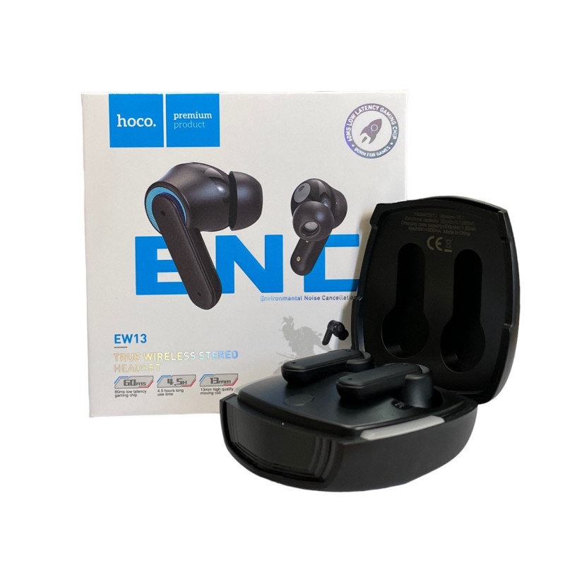 Навушники Bluetooth Hoco EW13 ENC black